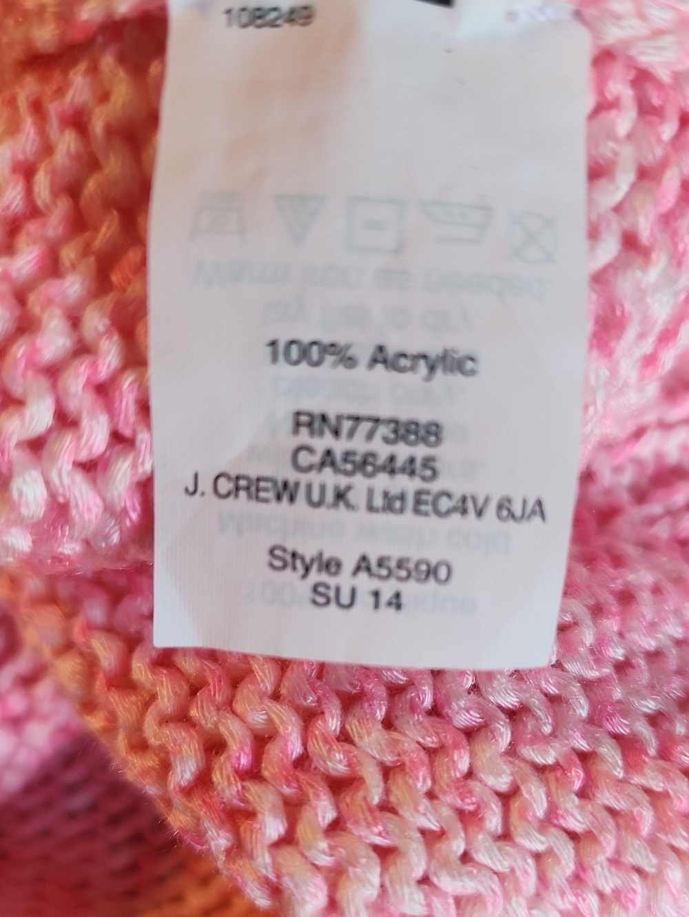 J Crew 3/4 sleeve sweater - Picture 5 of 6